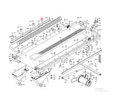 ProForm Pro 9000 2000 5000 Treadmill Left Frame Cover MFR-424345 & 425092-hydrafitnessparts