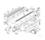 ProForm Pro 9000 2000 5000 Treadmill Right Foot Rail MFR-424307 & 425091-hydrafitnessparts