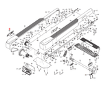 ProForm XT 70 XT 90 Treadmill Left Foot Rail Accent 291690-hydrafitnessparts