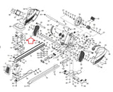 Proform 440R - PFRW39140 - 831.212560 Rower Left Foot Pedal Pad 357440-hydrafitnessparts