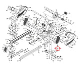 Proform 440R - PFRW39140 - 831.212560 Rower Right Foot Pedal Pad 357421-hydrafitnessparts