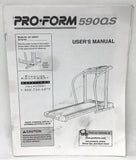 Proform 590 QS Treadmill Owner,s User Manual 159115-hydrafitnessparts