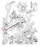 Proform 730 - PFTL17043 Treadmill Left Rear End Cap 119609-hydrafitnessparts