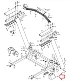 Proform Carbon T10 TL T7 Trainer 8.0 12.0 Treadmill Right Upright Cover 414645-hydrafitnessparts