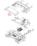 Proform Carbon T7 Carbon TL Treadmill Motor Hood Shroud Cover MFR-415152 416078-hydrafitnessparts