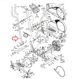 Proform HealthRider Elliptical Left or Right Handlebar Leg 184137-hydrafitnessparts