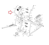Proform Hybrid Trainer (WHT) Elliptical Left Upper Body Arm with Grip 372581-hydrafitnessparts