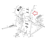 Proform Hybrid Trainer (WHT) Elliptical Right Upper Body Arm with Grip 372582-hydrafitnessparts