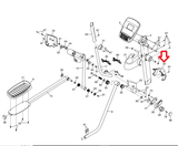 Proform NordicTrack Elliptical Front Upright Cover 352913-hydrafitnessparts