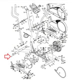 Proform NordicTrack FreeMotion Weslo Elliptical Front Stabilizer Endcap 151265-hydrafitnessparts