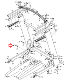 Proform Nordictrack Image Health Rider Treadmill Bolt 3/8" x 16 - 1.25" 181979-hydrafitnessparts