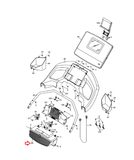 Proform PRO 2000 5000 Treadmill Center Fan Assembly 409675 & 407833 & 412929-hydrafitnessparts