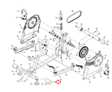 Proform Stationary Bike Stabilizer Cap 317916-hydrafitnessparts