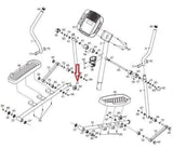 Roller Wheel 253430 XP 520 Works With Gold's Gym Stride Trainer 500 Proform select 600 Wheel elliptical-hydrafitnessparts