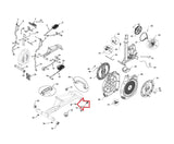 Schwinn 450 - 100217 Elliptical Adjustable Leveling Foot Leveler 0.75" 004-7364-hydrafitnessparts