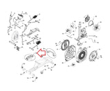 Schwinn 450 - 100217 Elliptical Ramp Adjustment Cover Service Kit 004-7180-hydrafitnessparts