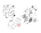 Schwinn 450 - 100217 Elliptical Ramp Bumper 004-7179-hydrafitnessparts