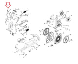 Schwinn 450 - 100217 Elliptical Upper Arm Knob 004-7379-hydrafitnessparts