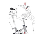 Schwinn 9-7300-QINTP0 Stationary Bike Display Console Panel 718-5828-hydrafitnessparts