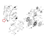 Schwinn Elliptical Transport Wheel 004-7178-hydrafitnessparts