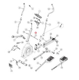 Schwinn Fitness Nautilus Residential Elliptical Axle 8001039-hydrafitnessparts