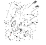 Schwinn Fitness Nautilus Residential Elliptical DC Power Adapter 8003587-hydrafitnessparts