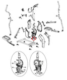 Schwinn Fitness Universal 510E A40 A45 E40 E45 Elliptical Concave Wheel 004-3727-hydrafitnessparts
