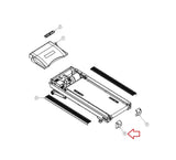 SciFit AC5000M-INT AC5001-INT AC5000-INT AC5001M-INT Treadmill Left Endcap A6067-hydrafitnessparts