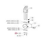 SciFit PRO100 Total Body PRO2 Miscellaneous Cardio Flat Washer 10537-08370-hydrafitnessparts