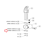 Scifit Miscellaneous Cardio Bearing Igus Rod Handcrank P1756 Hub Bearing PRE 4/12 .625 ID x .72 OD x .5 L PRE 04/2012-hydrafitnessparts