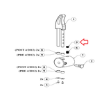 Scifit Miscellaneous Cardio Flat Socket Point Screw Set 5/8" - 18 x 0 .5 P3110-hydrafitnessparts