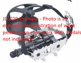 L & R Foot Pedal Pair SPD Cleat Clip (ONLY the Clips) fit JD-029 For Stationary Bike