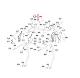 Smooth FX25 Treadmill Heart Rate Pulse Hand Sensor Grip Assembly FX25-206-hydrafitnessparts