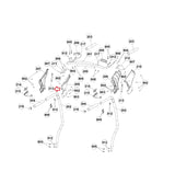 Smooth FX25 Treadmill Metal Frame Tube FX25-213-hydrafitnessparts