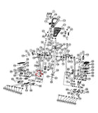 Smooth Fitness CE3.2 Elliptical Bolt 20 X 91 X M14mm CE3.2-030-hydrafitnessparts