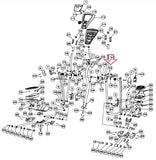 Smooth Fitness CE3.2 Elliptical Handle Bar Inside Cover CE3.2-014-hydrafitnessparts