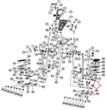 Smooth Fitness CE3.2 Elliptical Pedal Cover CE3.2-029-hydrafitnessparts