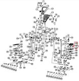 Smooth Fitness CE3.2 Elliptical Pedal Support Base CE3.2-024-hydrafitnessparts