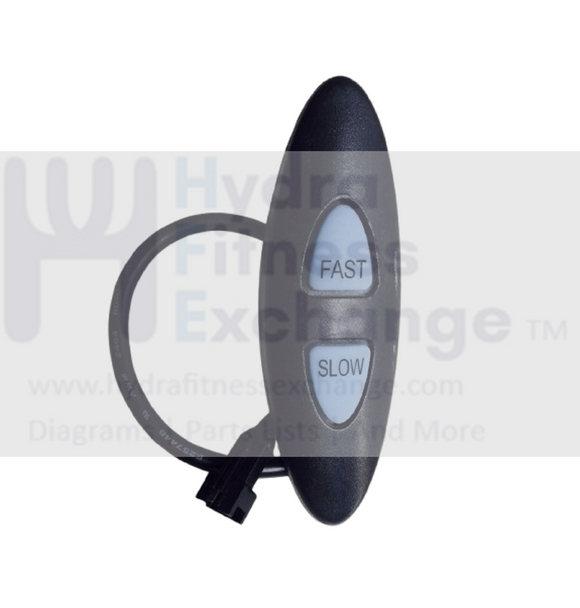 Sole Spirit Fitness Treadmill Speed Adjustment Switch with Cable 022558-hydrafitnessparts