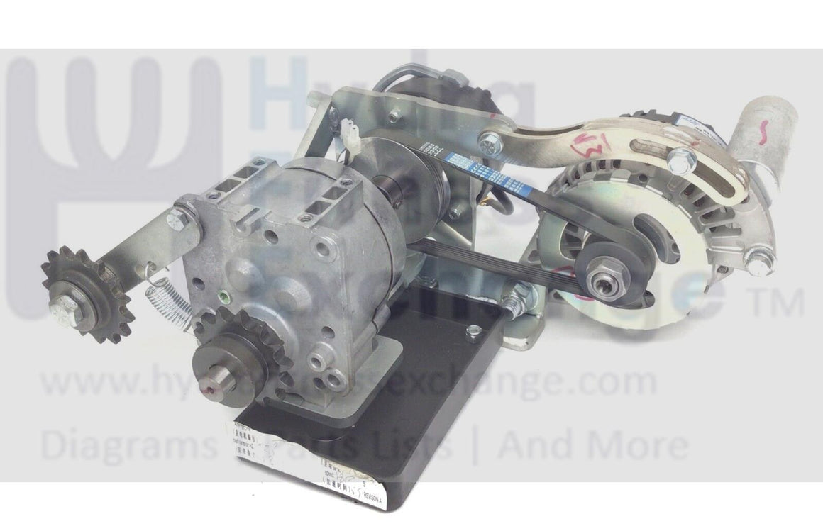 StairMaster Upright Bike Whisper Drive Transmission & alternator Kit 7 ...