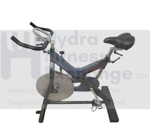 star trac stationary bicycle Star Trac V Bike Upright Stationary Bike Indoor Cycle – hydrafitnessparts