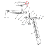 StarTrac 9-7140-MINTP0 Stationary Bike Slider Seat For Post 740-7649-hydrafitnessparts