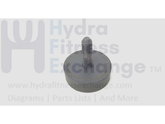 Technogym Excite Line - B3 New Bike DAC New Bike 700 Leveling Foot Leveler-hydrafitnessparts