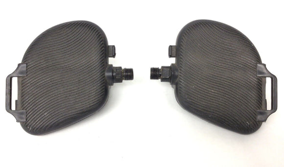 Trimline Schwinn Stationary Bike Left & Right Foot Pedal Pair W/O Strap 98148-hydrafitnessparts