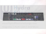 True Fitness 500A HRC Treadmill Display Console 05-85746A KRM05982-hydrafitnessparts