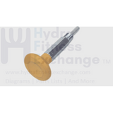 Used Matrix Fitness U3x U5x U7x Upright Bike Seat Post Adjustment Pin 0000094530-hydrafitnessparts