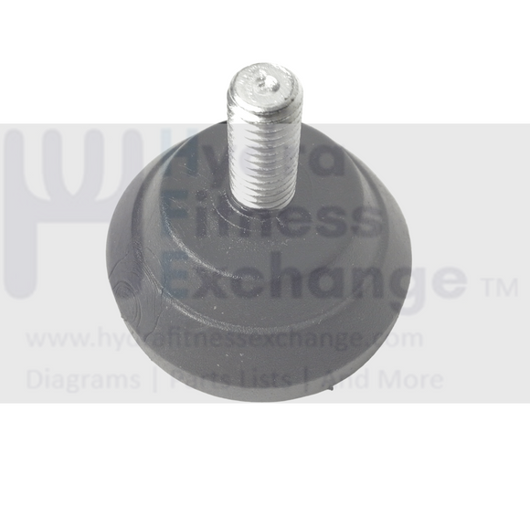 Used Schwinn Nautilus Residential Treadmill Leveling Foot Leveler 8005139 & 1000511493-hydrafitnessparts