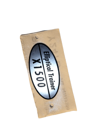 Vision Fitness EP22 X6000 X6200 R1500 R2050 R2250 E1500 E3200 X1500 Elliptical Model Decal X15009 1000090514-hydrafitnessparts