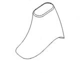 Vision Fitness Elliptical Console Mast Cover 000202-E-hydrafitnessparts