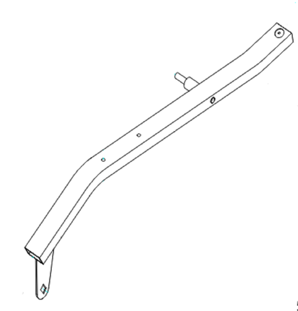 Vision Fitness Elliptical Left Foot Pedal Arm Assembly 1000091124-hydrafitnessparts